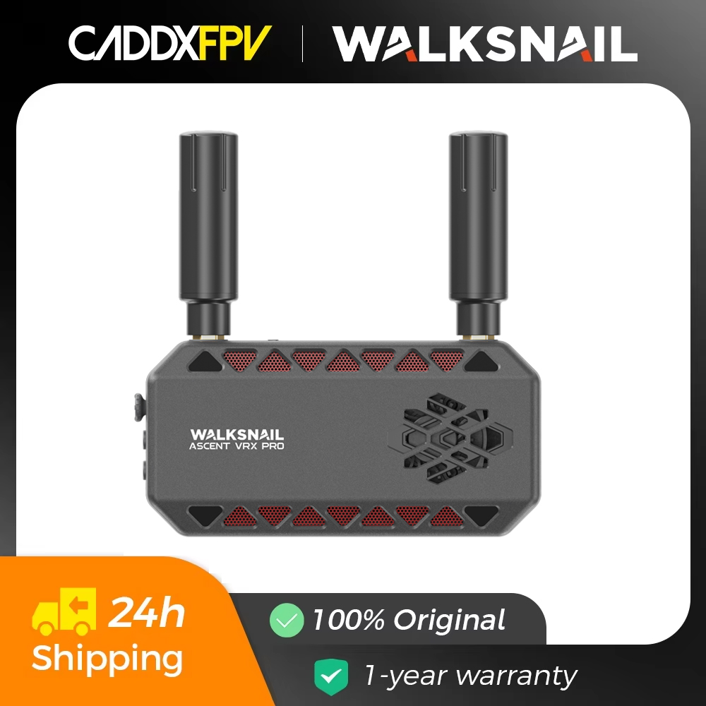 Skyzone Sky04O Pro Fpv Goggles - Caddx Walksnail Ascent VRX Pro-ontvanger ondersteunt