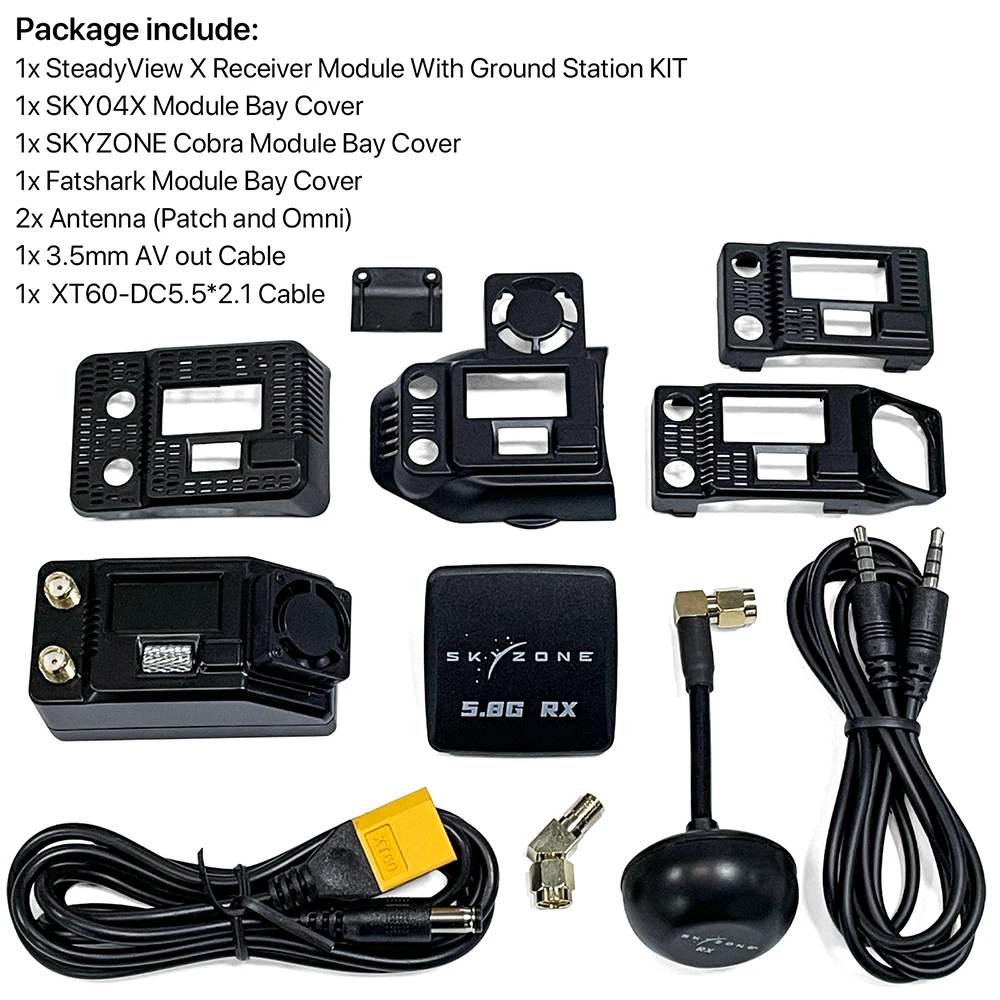 SKYZONE Steadyview X 5/5.8G on - Skyzone Steadyview X Receiver Module recensie en prijs