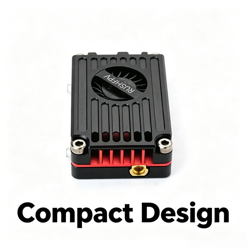 RUSHFPV RUSH MAX SOLO 2.5W VTX - Rushfpv Rush Max Solo 5.8G 2.5W Vtx recensie en prijs